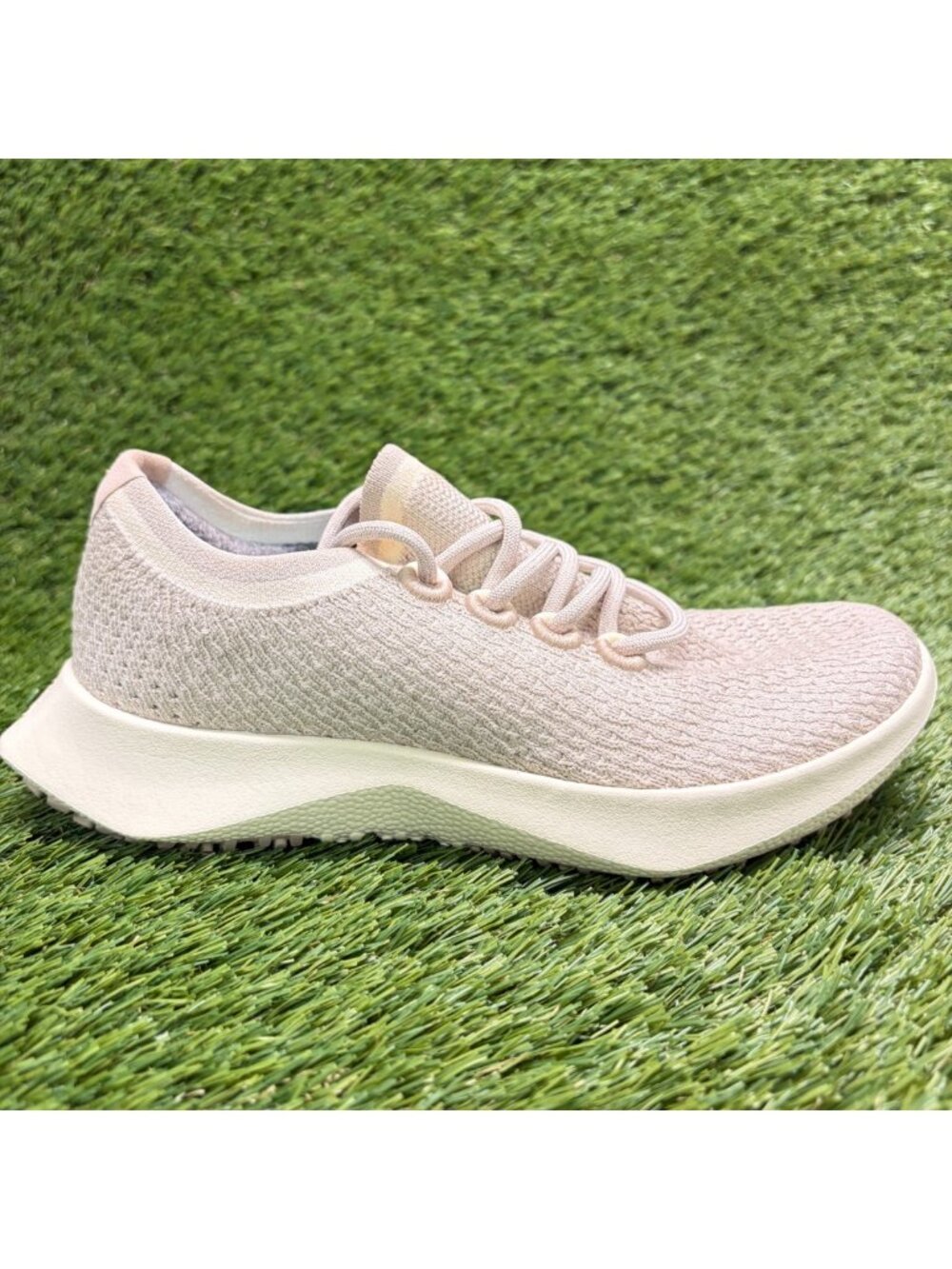 Allbirds Tree Dasher 2 Womens Size 7 Light Pink Athletic Running Shoes Sneakers